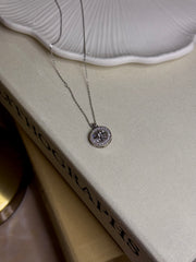 Çelik Taşlı Kutup Yıldızı Kolye