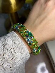 Flower Saten Kelepçe